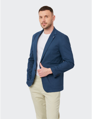W. Wegener Kenny 5415 kék férfi zakó