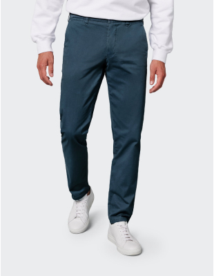M|5 by Meyer Chino 6001/15 kék férfinadrág
