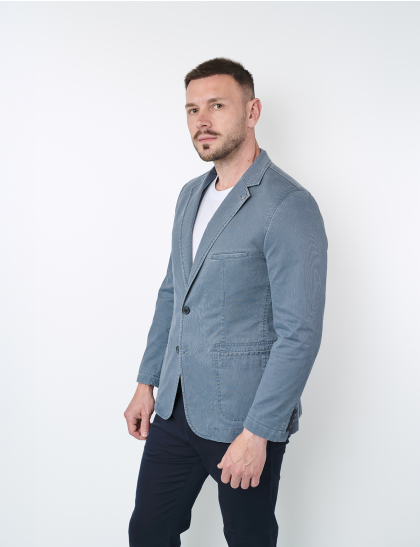 W. Wegener Jacket Kenny 5403 kék férfi zakó