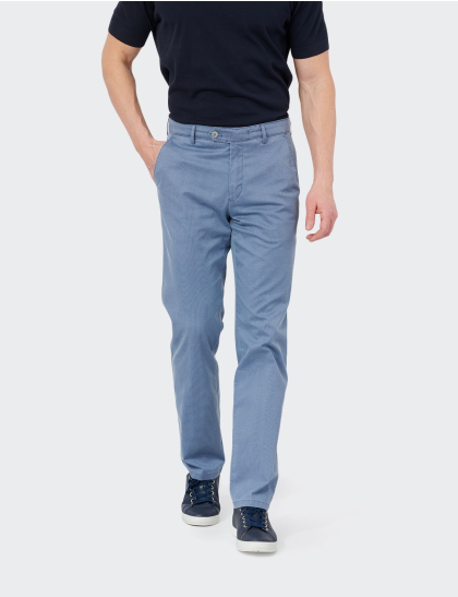 W. Wegener Eton 5513 kék férfinadrág
