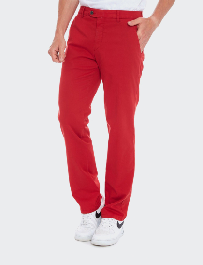 W. Wegener Eton 5557 piros férfinadrág 