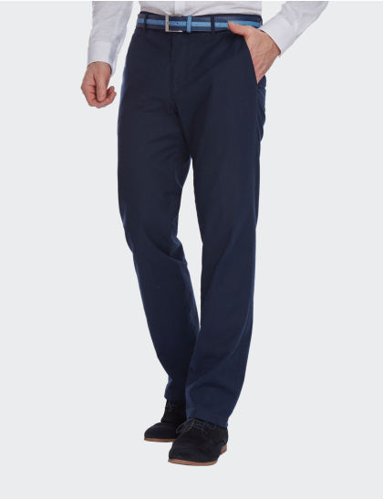 W. Wegener Eton 5638 navy férfinadrág