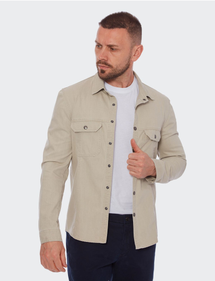 W. Wegener BlueJack 5956 bézs overshirt 