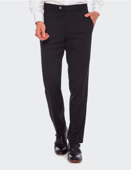 Meyer Bonn 6316 fekete férfinadrág 