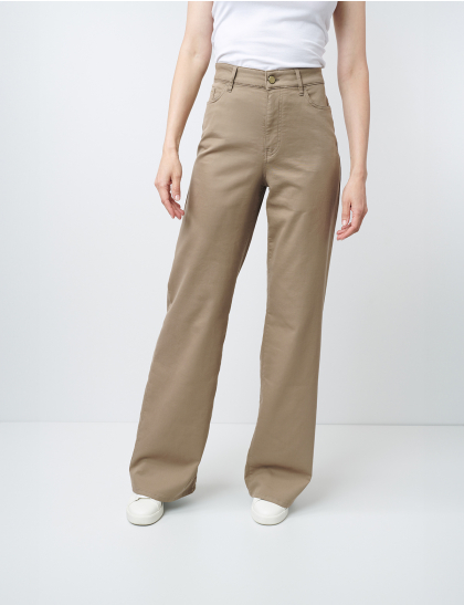 W. Wegener Wanda 7601 bézs női nadrág