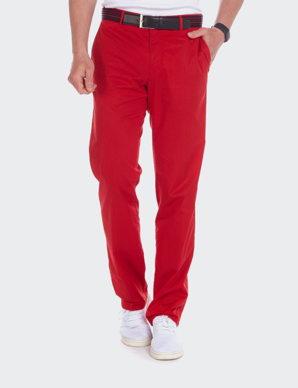 W. Wegener Eton 5516 piros férfinadrág 