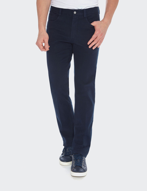 W. Wegener Douglas 5554 bleumarin férfinadrág