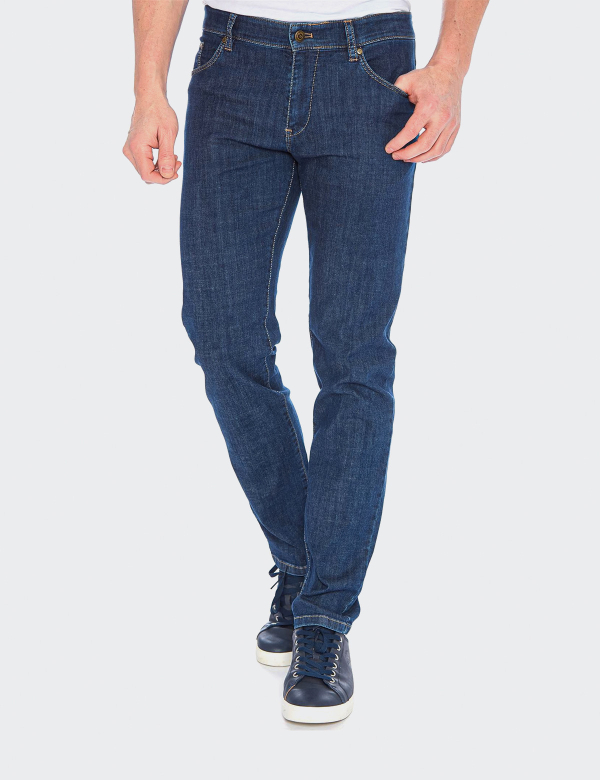 W. Wegener Jeans Cordoba 5881 bleumarin férfinadrág