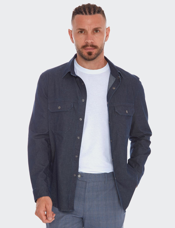 W. Wegener BlueJack 5986 kék overshirt 