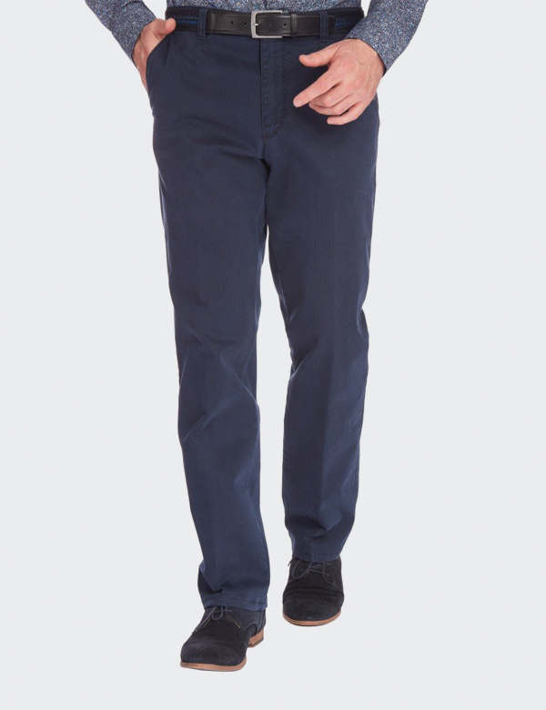Pantaloni bărbați Meyer Monza 6428 Albastru