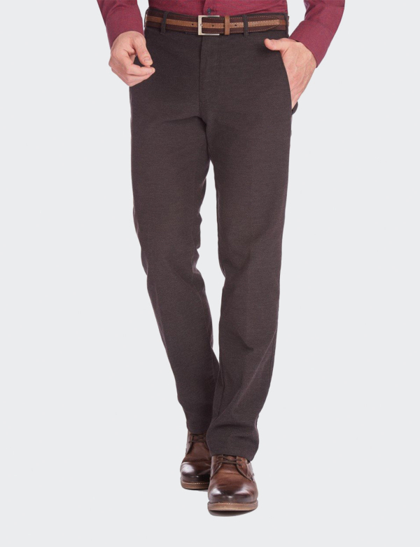 Pantaloni bărbați Meyer Berlin 6630 Maro