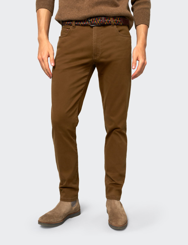 M5 by Meyer Five 6106/45 drapp férfinadrág