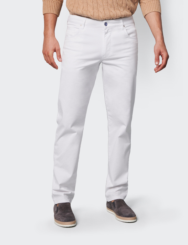 M|5 by Meyer Regular 6258/40 fehér férfi nadrág