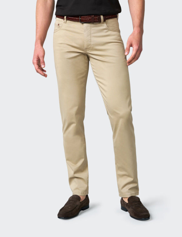 M5 Five 6106 Bézs férfinadrág