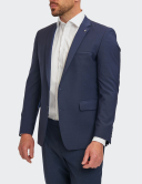 W. Wegener Jacket Nelson-s 5218 kék férfi zakó
