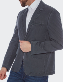 W. Wegener Jacket Nelson 5403 kék férfi zakó