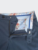 W. Wegener Eton 5513 bleumarin férfinadrág
