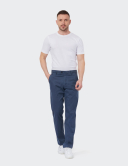 W. Wegener Eton 5513 bleumarin férfinadrág