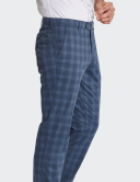 W. Wegener Eton 5516 bleumarin férfinadrág