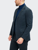 W. Wegener Jacket Nelson 6442 kék férfi zakó