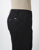 W. Wegener Eton 6560 Fekete Férfinadrág