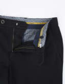 W. Wegener Eton 6560 Fekete Férfinadrág