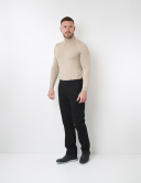 W. Wegener Eton 6560 Fekete Férfinadrág