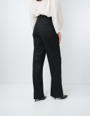 W. Wegener Martha 7344 fekete női nadrág