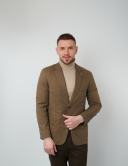 W. Wegener Kenny 2S H013-43 barna férfi zakó