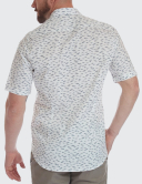 W. Wegener 5970 kék slim fit férfi ing