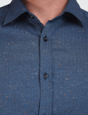 W. Wegener 6960 kék férfi ing
