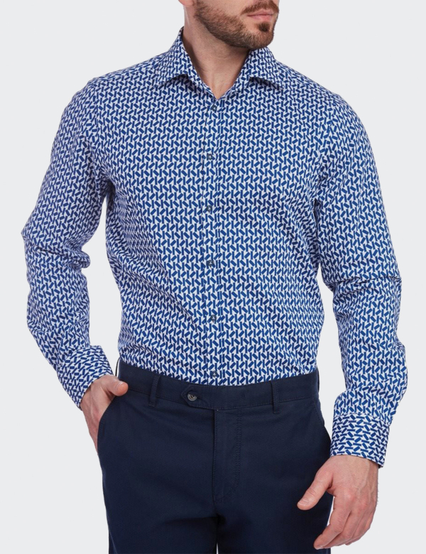 Camasa Barbati Wegener 5960 Bleumarin