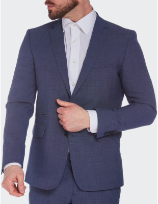 W. Wegener Nelson-s 5345 navy kék férfi zakó