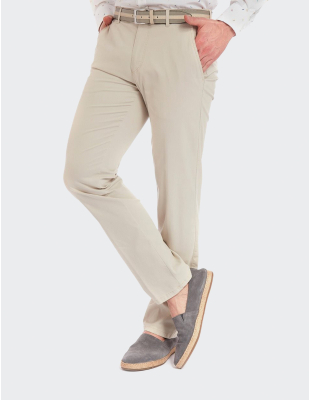 W. Wegener Eton 5548 bézs férfinadrág