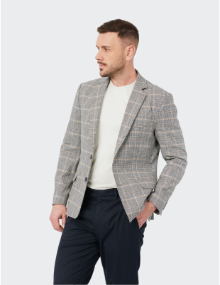 W. Wegener Bond 5798 kék férfi zakó