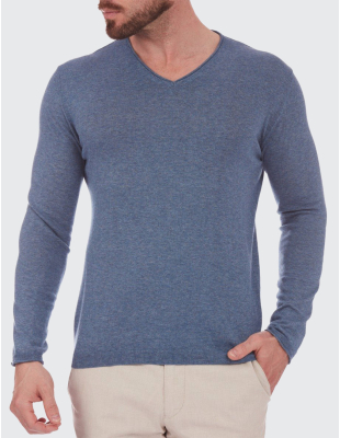 Pulover Wegener V-Neck 5940 Gri