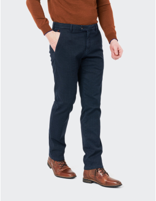 Meyer Bonn 6430 kék férfinadrág