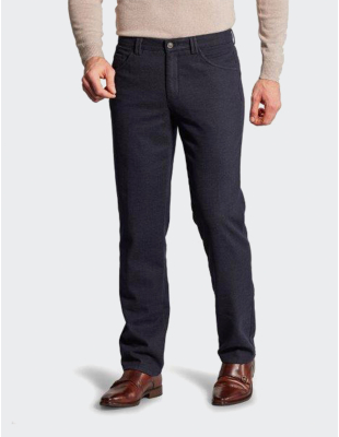 Meyer Dublin 6630 kék férfinadrág