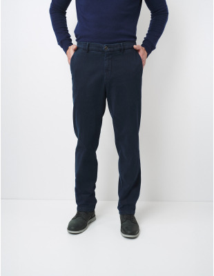 W. Wegener Conti 6664 Kék Férfinadrág