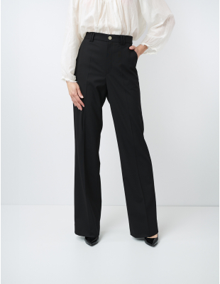 W. Wegener Martha 7344 fekete női nadrág