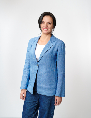 W. Wegener Jana 7693 világoskék női zakó