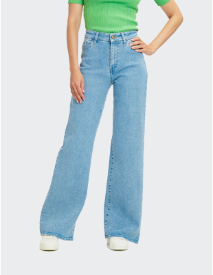 W. Wegener Wanda 7896 Kék női nadrágok