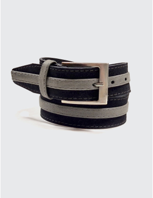 Fekete férfi öv bt203 