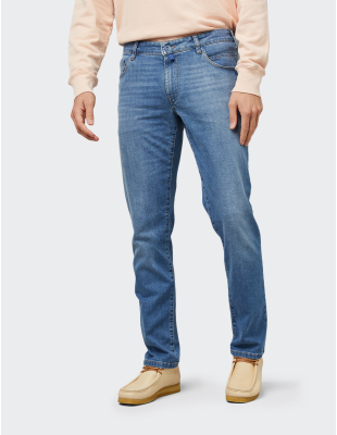 M|5 by Meyer Slim 6205/15 kék férfi nadrág